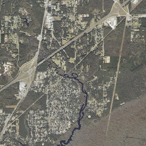Aerial imagery of Harpers Branch, AL