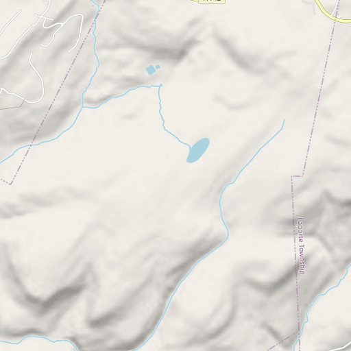 OpenStreetMap map of Chestnut Ridge, PA