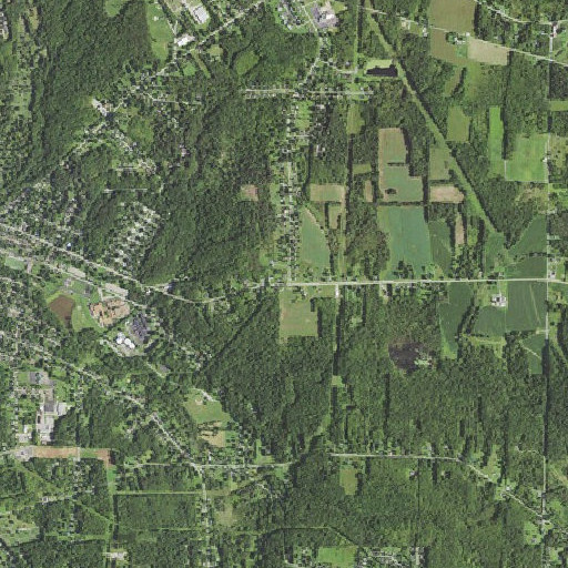 Aerial imagery of Ellis School, PA