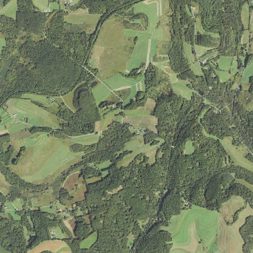 Aerial imagery of Bully Hill School, PA