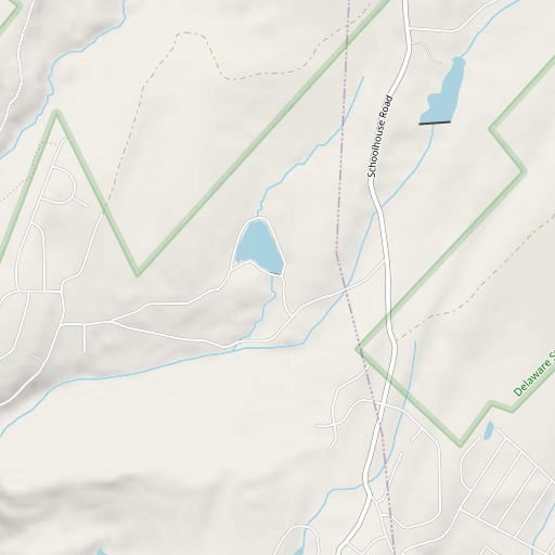 OpenStreetMap map of Maryanedo Dam, PA
