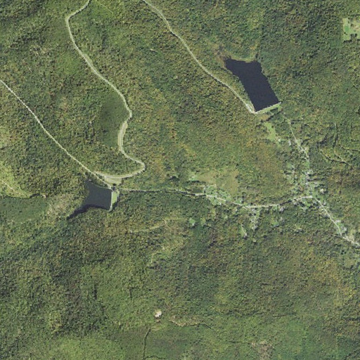 Aerial imagery of Brown Valley, PA