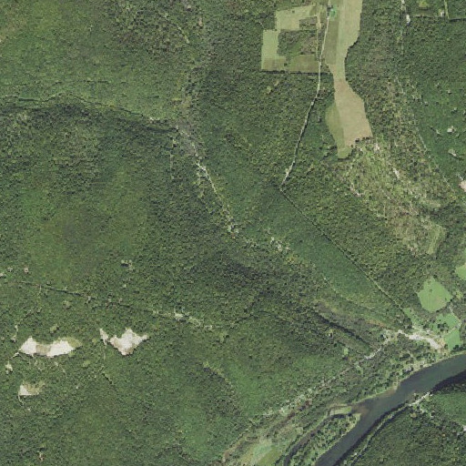 Aerial imagery of Burdick Run, PA