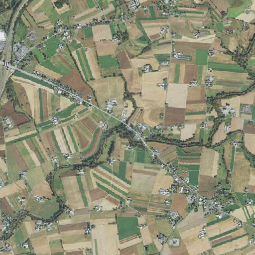 Aerial imagery of Gensemer Run, PA