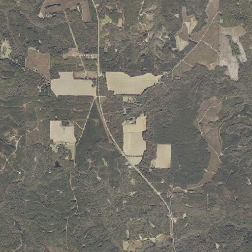 Aerial imagery of Lindsey Cemetery, AL