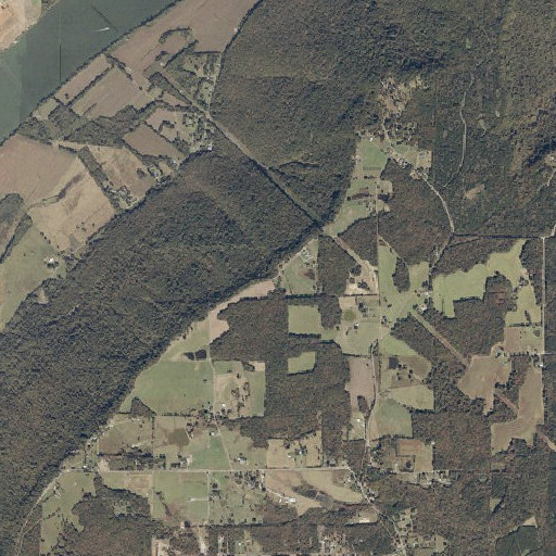 Aerial imagery of Maxwell Gap, AL