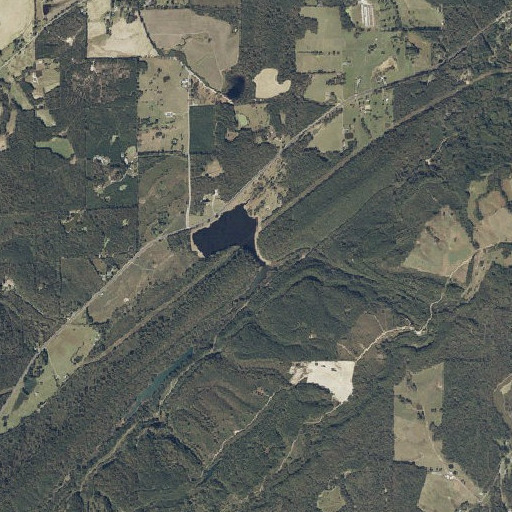 Aerial imagery of Maynor Gap, AL