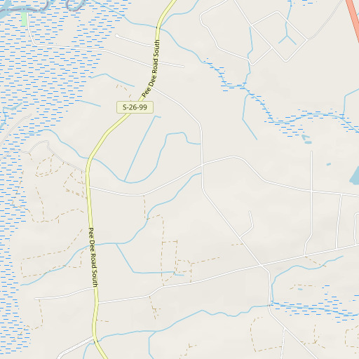 OpenStreetMap map of Zion School, SC