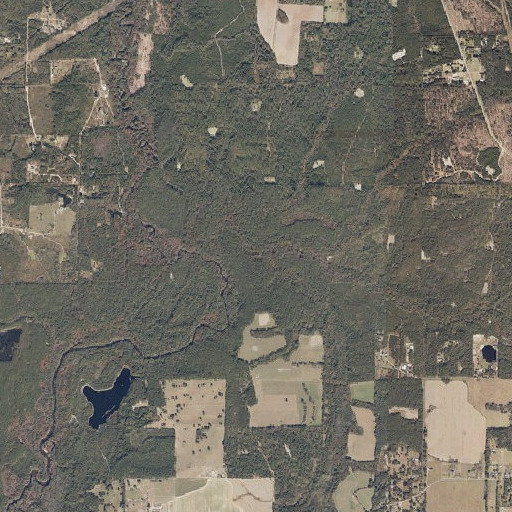 Aerial imagery of Miller Creek, AL