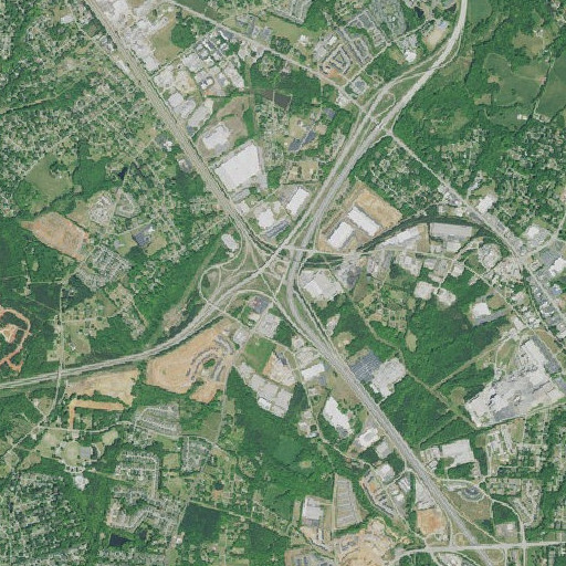 Aerial imagery of Interchange 30, SC
