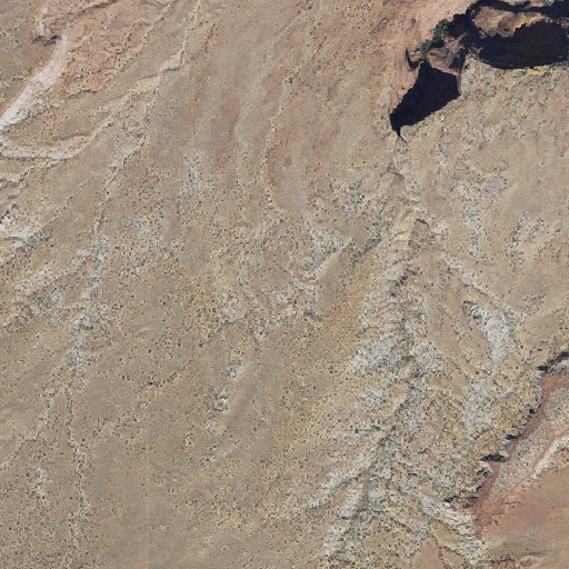 Aerial imagery of The Hole, AZ