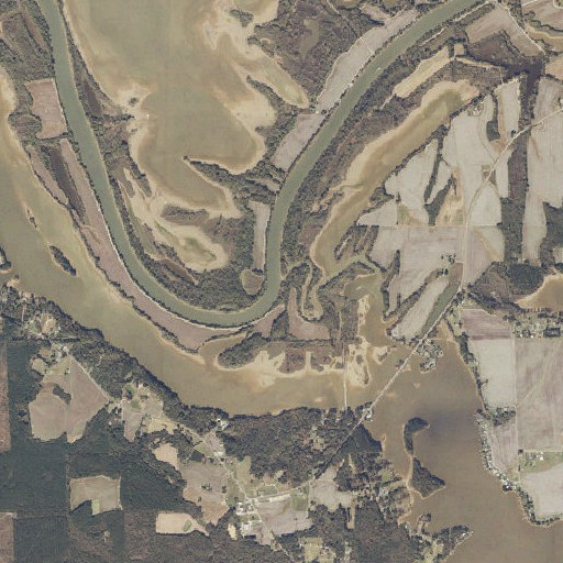 Aerial imagery of Mud Creek, AL