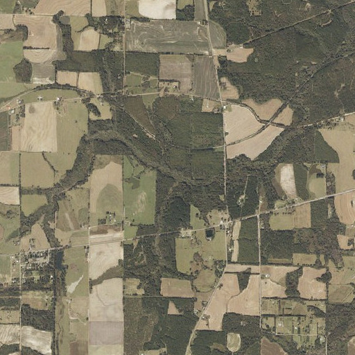 Aerial imagery of Nalls Creek, AL