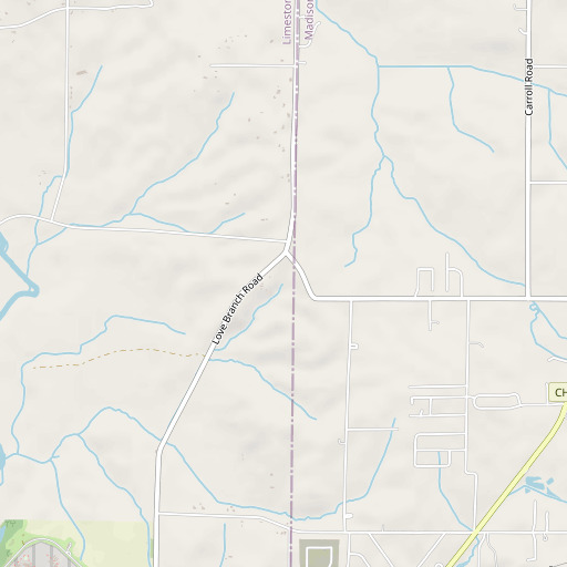 OpenStreetMap map of Nelson Spring, AL
