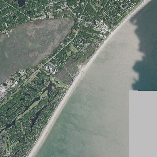 Aerial imagery of Singleton Beach, SC