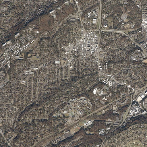 Aerial imagery of Overton Park, AL