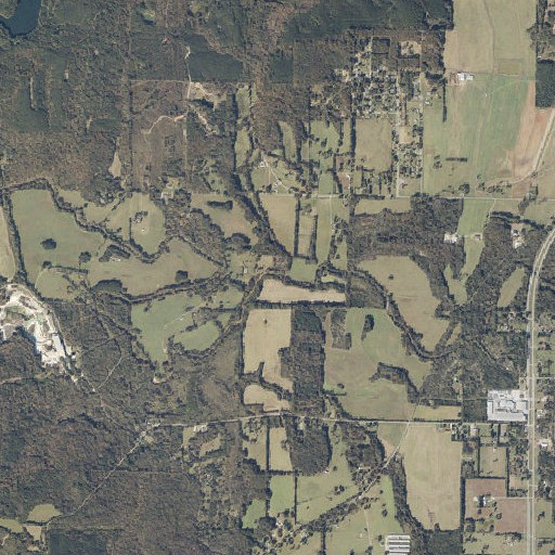 Aerial imagery of Parrish Branch, AL