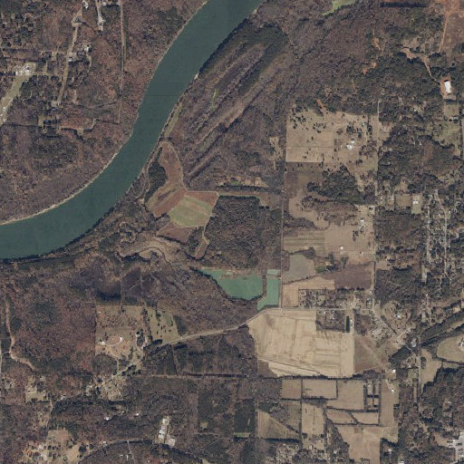 Aerial imagery of Ransom Hill, AL