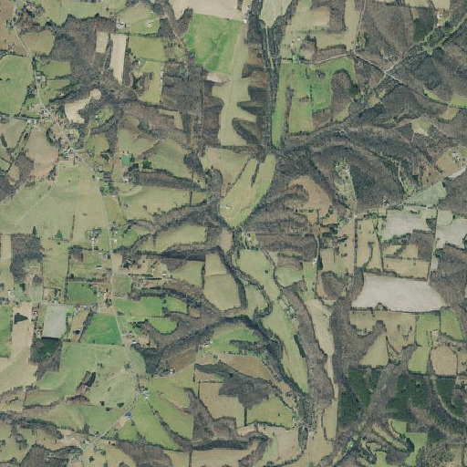 Aerial imagery of Shay Branch, TN