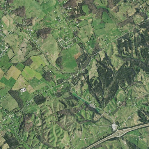 Aerial imagery of Slop Branch, TN