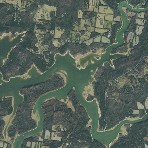 Aerial imagery of Spring Creek, TN