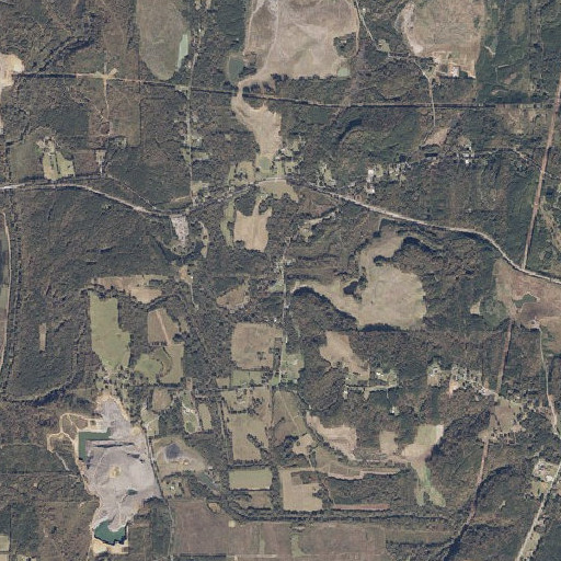 Aerial imagery of Sparks Branch, AL