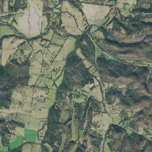 Aerial imagery of Bingham Hill, TN