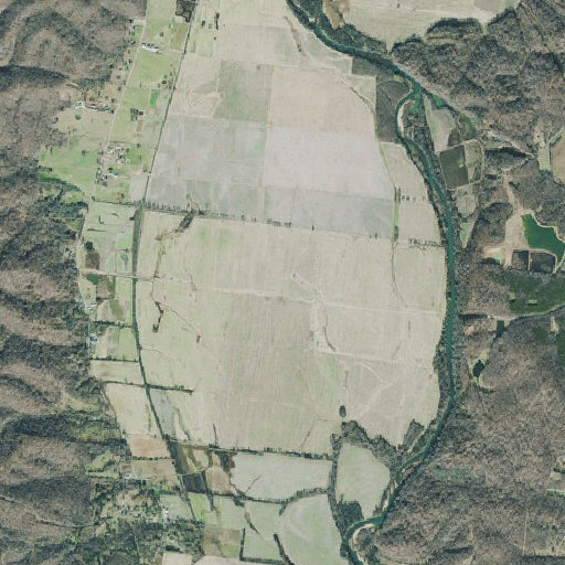 Aerial imagery of Cherry Bottom, TN