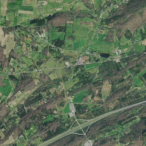 Aerial imagery of Dance Branch, TN