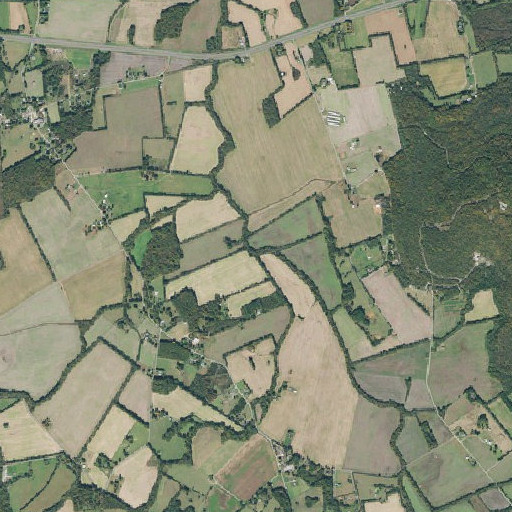 Aerial imagery of Dick Creek, TN