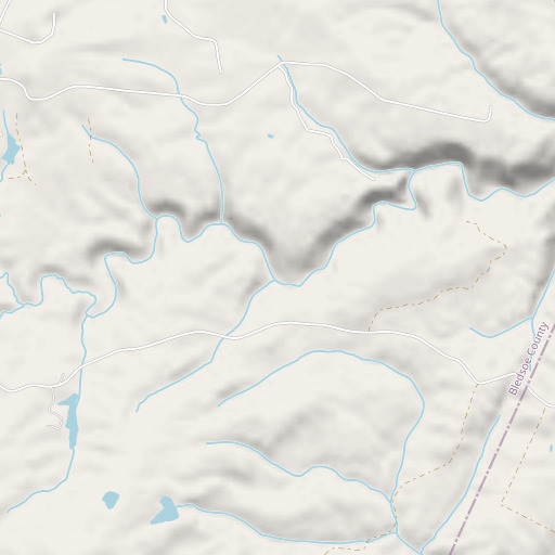 OpenStreetMap map of Dry Branch, TN