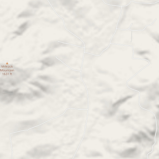 OpenStreetMap map of Hickory Valley School, TN