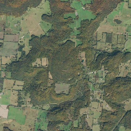Aerial imagery of High Knob, TN