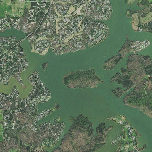 Aerial imagery of Jackson Bend, TN