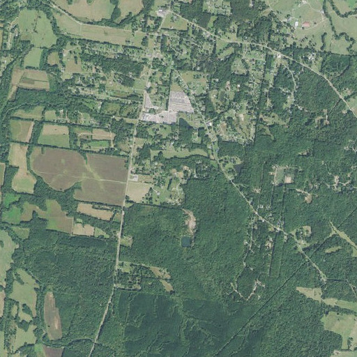 Aerial imagery of Kerr Spring, TN