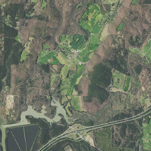 Aerial imagery of Kibble Branch, TN