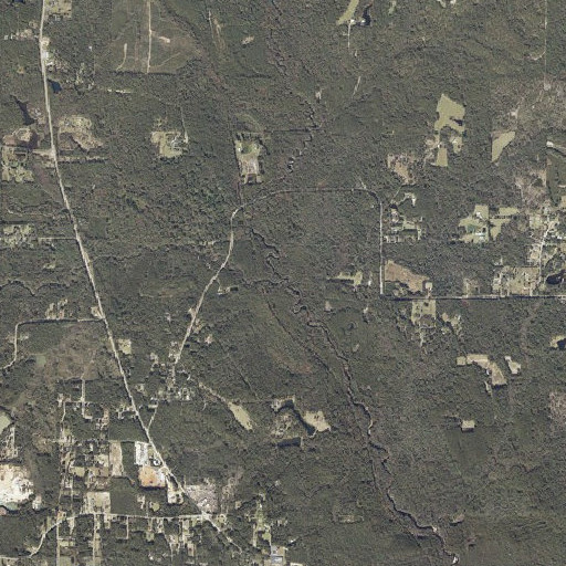 Aerial imagery of Williams Creek, AL