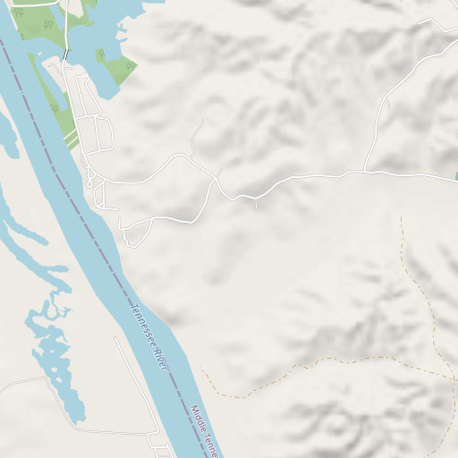 OpenStreetMap map of Long Point, TN