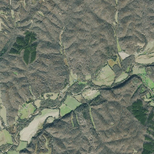 Aerial imagery of Long Spring, TN