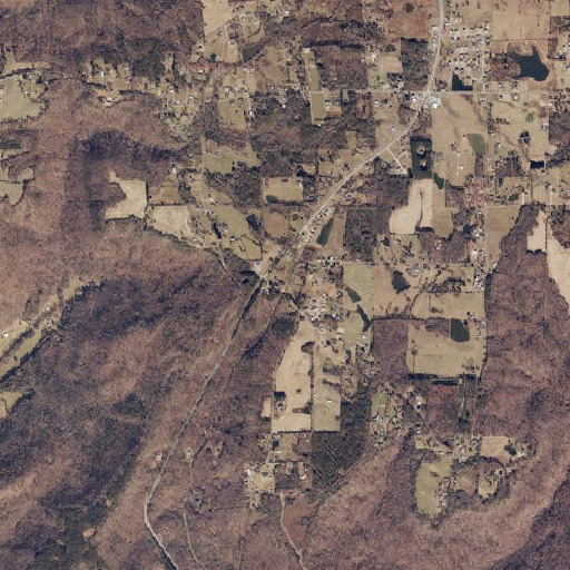 Aerial imagery of Word Gap, AL