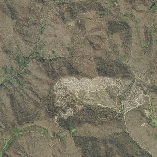 Aerial imagery of Marcum Gap, TN