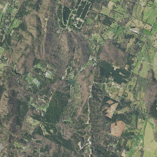 Aerial imagery of Muddy Ford Branch, TN