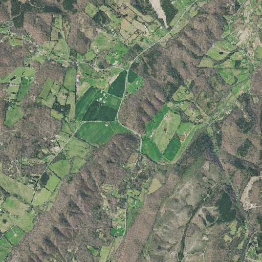 Aerial imagery of Pattie Gap, TN