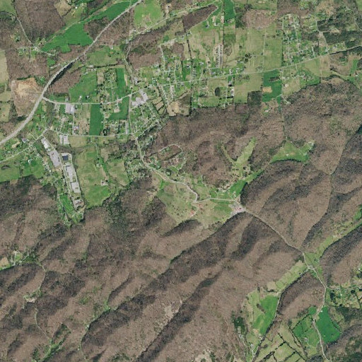 Aerial imagery of Wood Gap, TN