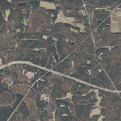 Aerial imagery of Mcgregor Dam, AL