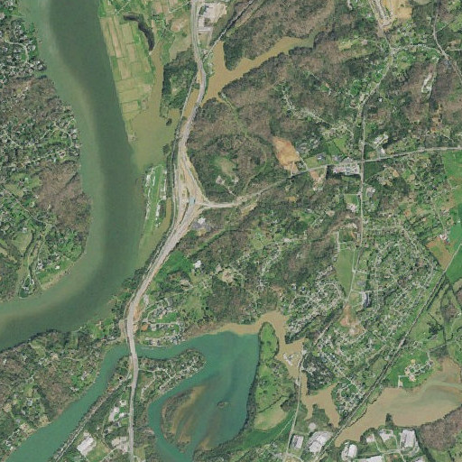 Aerial imagery of DeArmond Spring, TN
