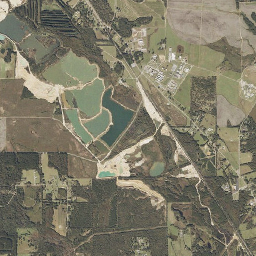 Aerial imagery of Speigner Dam, AL