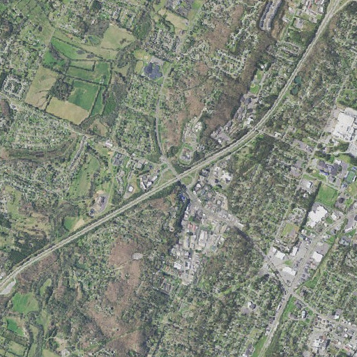 Aerial imagery of Interchange 25, TN