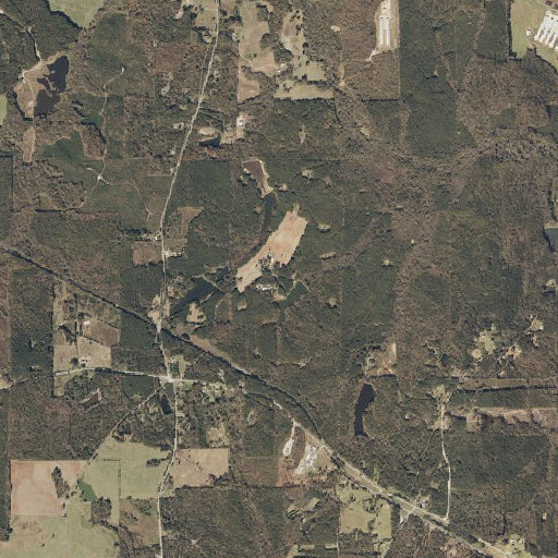 Aerial imagery of Spencer Dam, AL