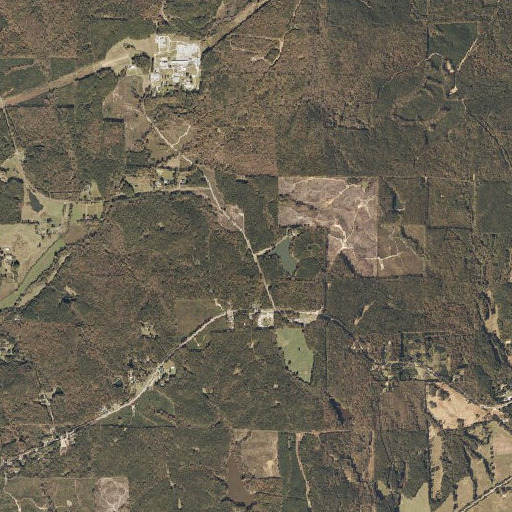 Aerial imagery of Transco Dam, AL